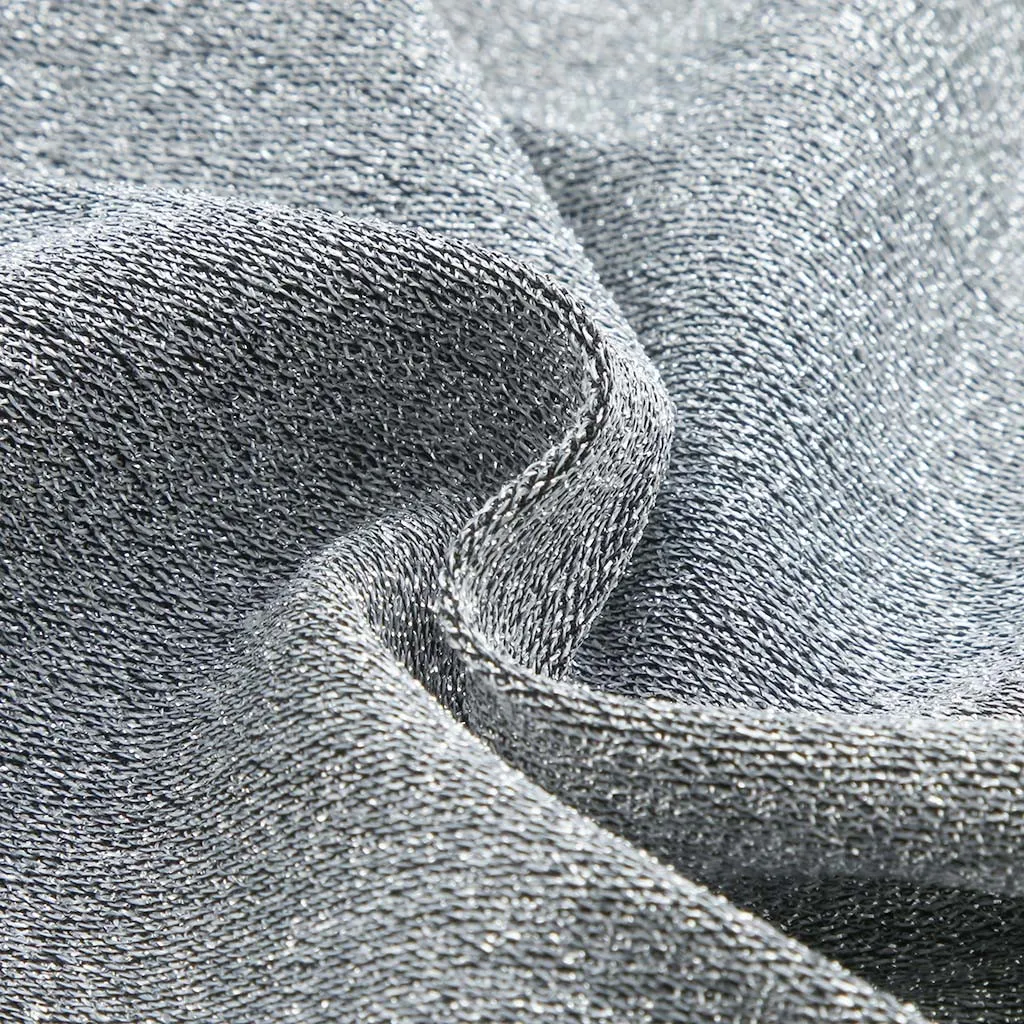 Dresses For Wedding Guest Kids Women Long Shining Mini Sequined Sleeved Stitching Solid Sexy Dress Club платье женское летнее - Image 4